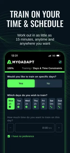 MyoAdapt: Adaptive Workouts screenshot 3