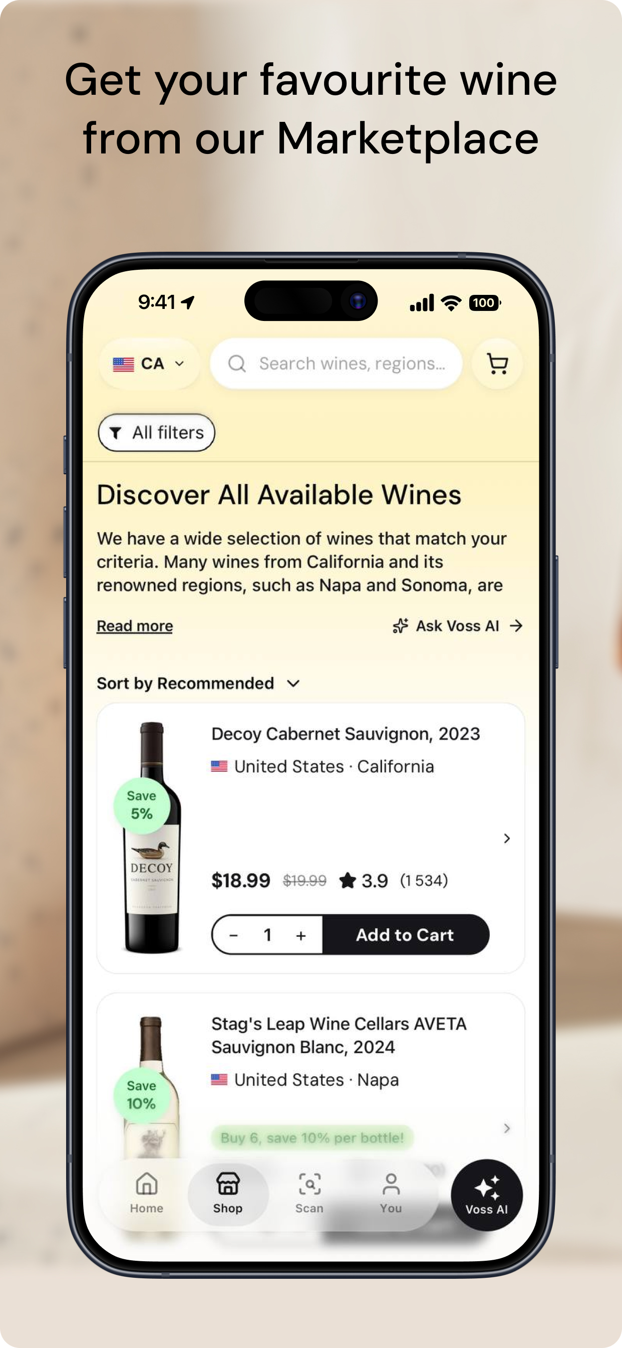 VinoVoss screenshot 2