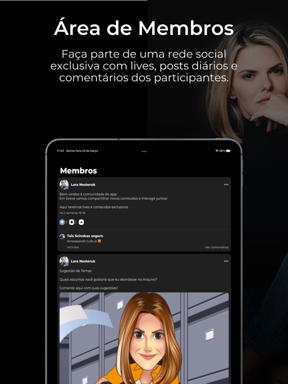 Lara Nesteruk iPad screenshot 3 - Lifestyle app