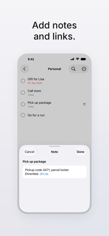 Sharp – Minimal Todo Screenshot 5 of 7