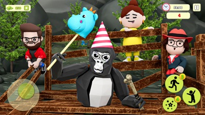 Gorilla vs Human Tag Race Game Screenshot