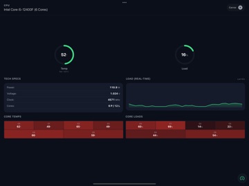 MetricViewer iPad screenshot