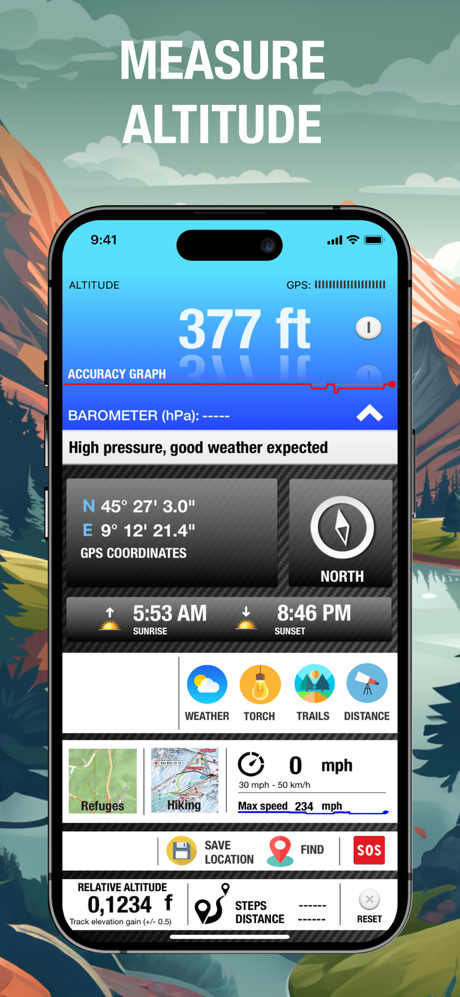 Altímetro GPS y Barómetro screenshot 1