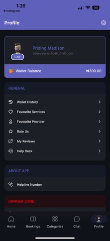 AnyTask: Service screenshot