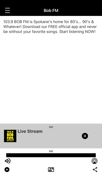 103.9 BOB FM Screenshot