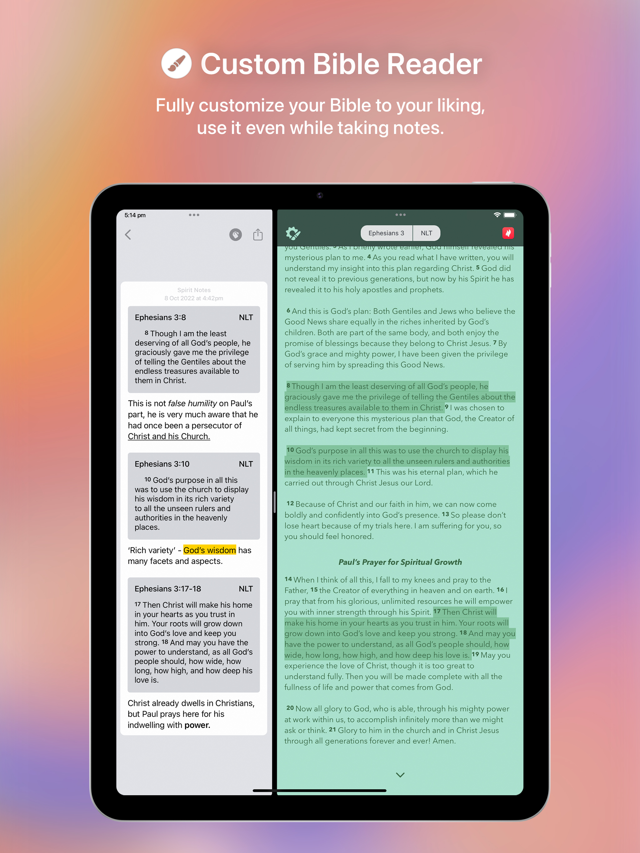 Spirit Notes - Christian Notes
