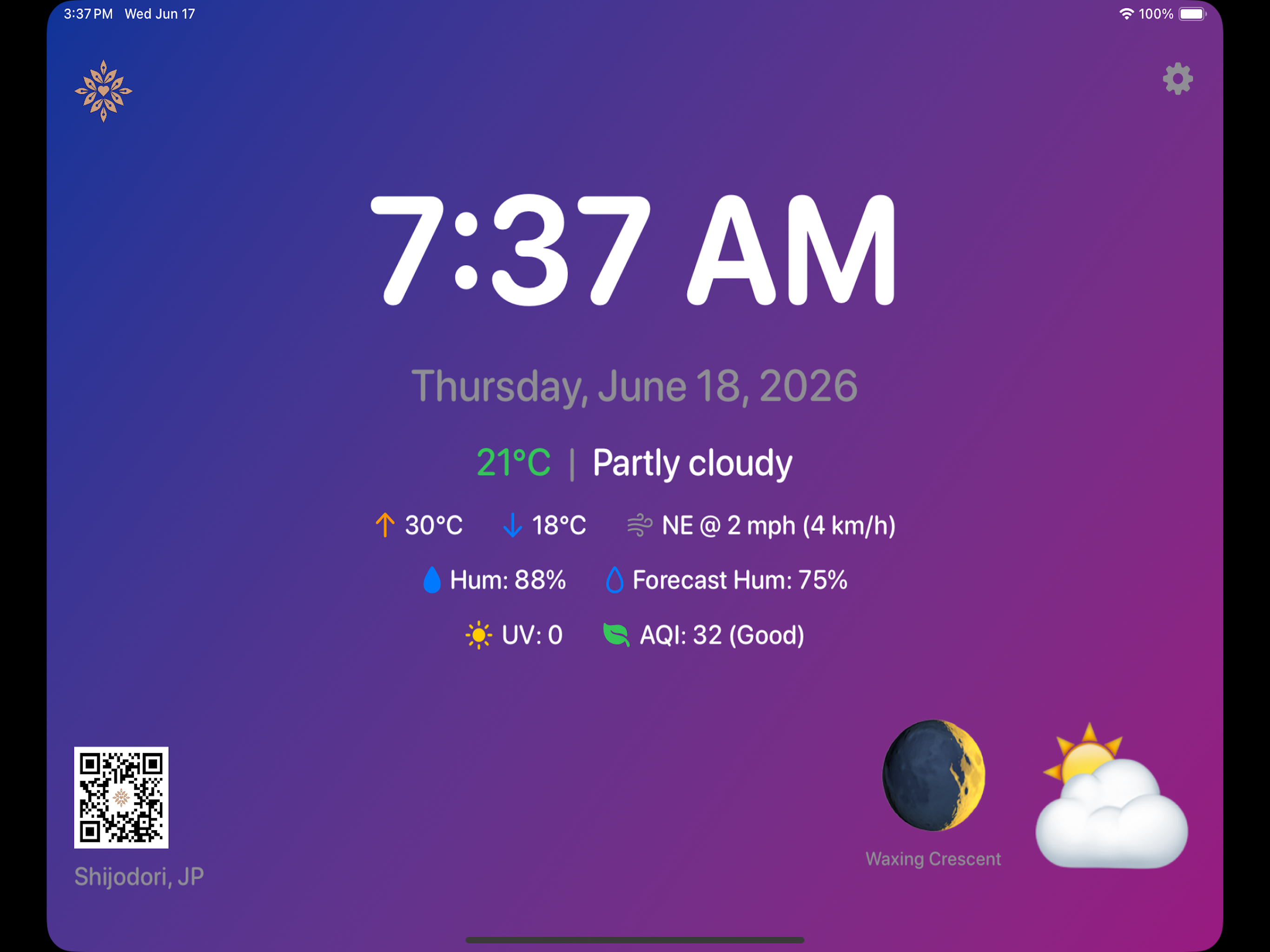 Wall Clock Weather screenshot 5