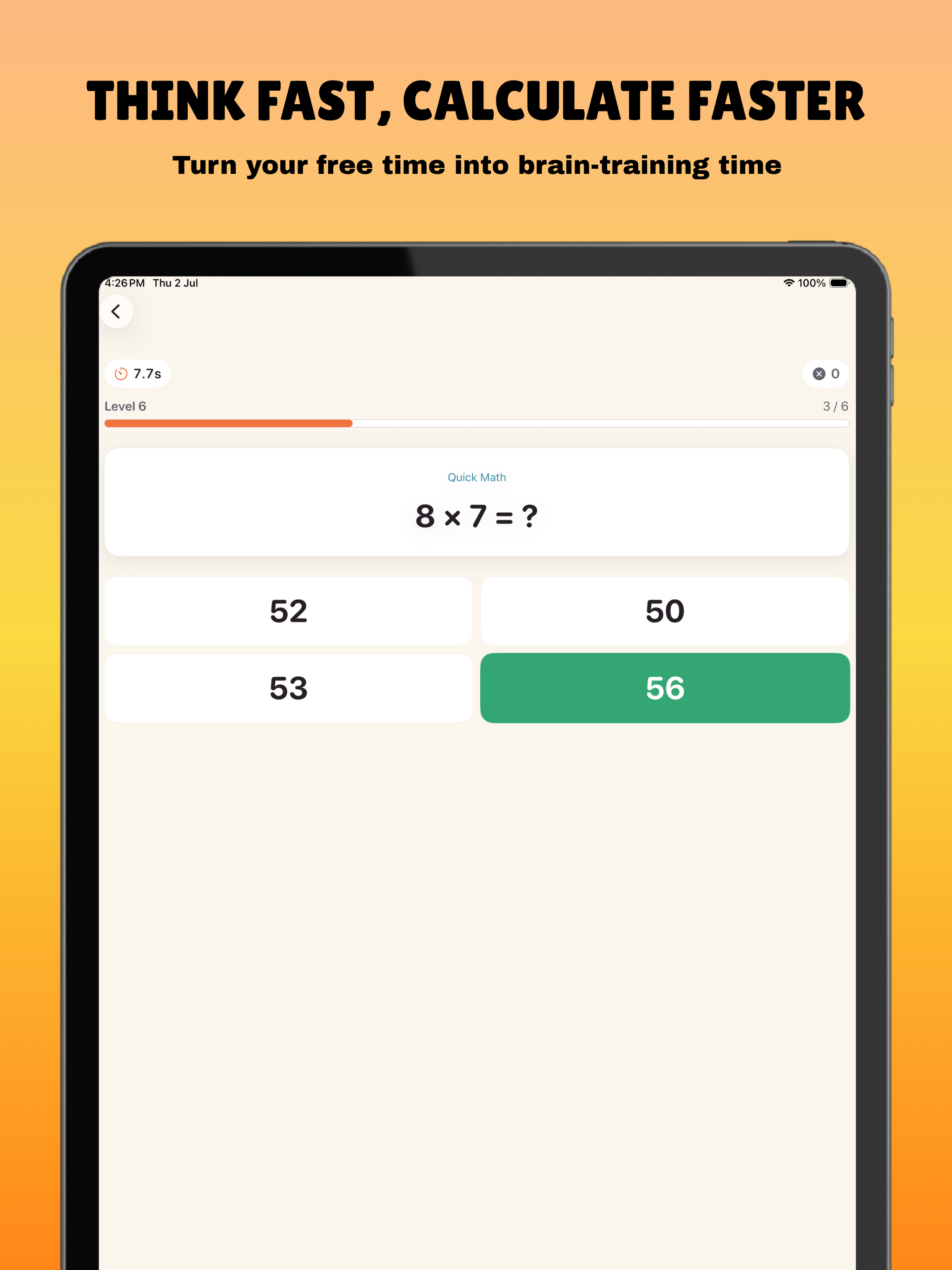 Brain Math 2x