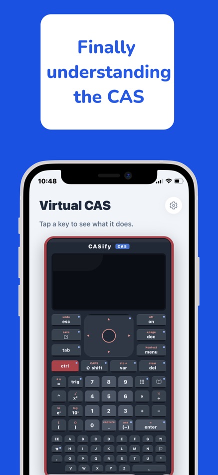 #5. CASify: TI-Nspire CAS Tutor (iOS) Ved: Lennart Koch