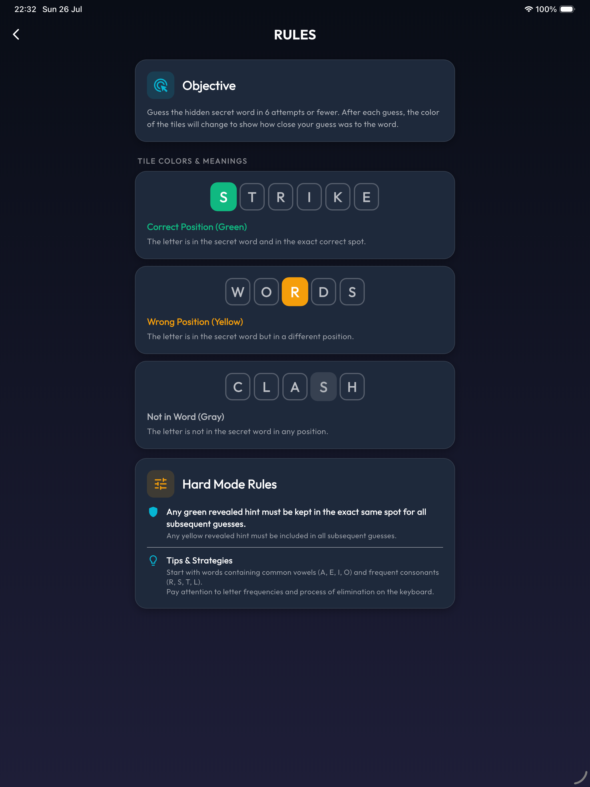 WordStrike! screenshot 8
