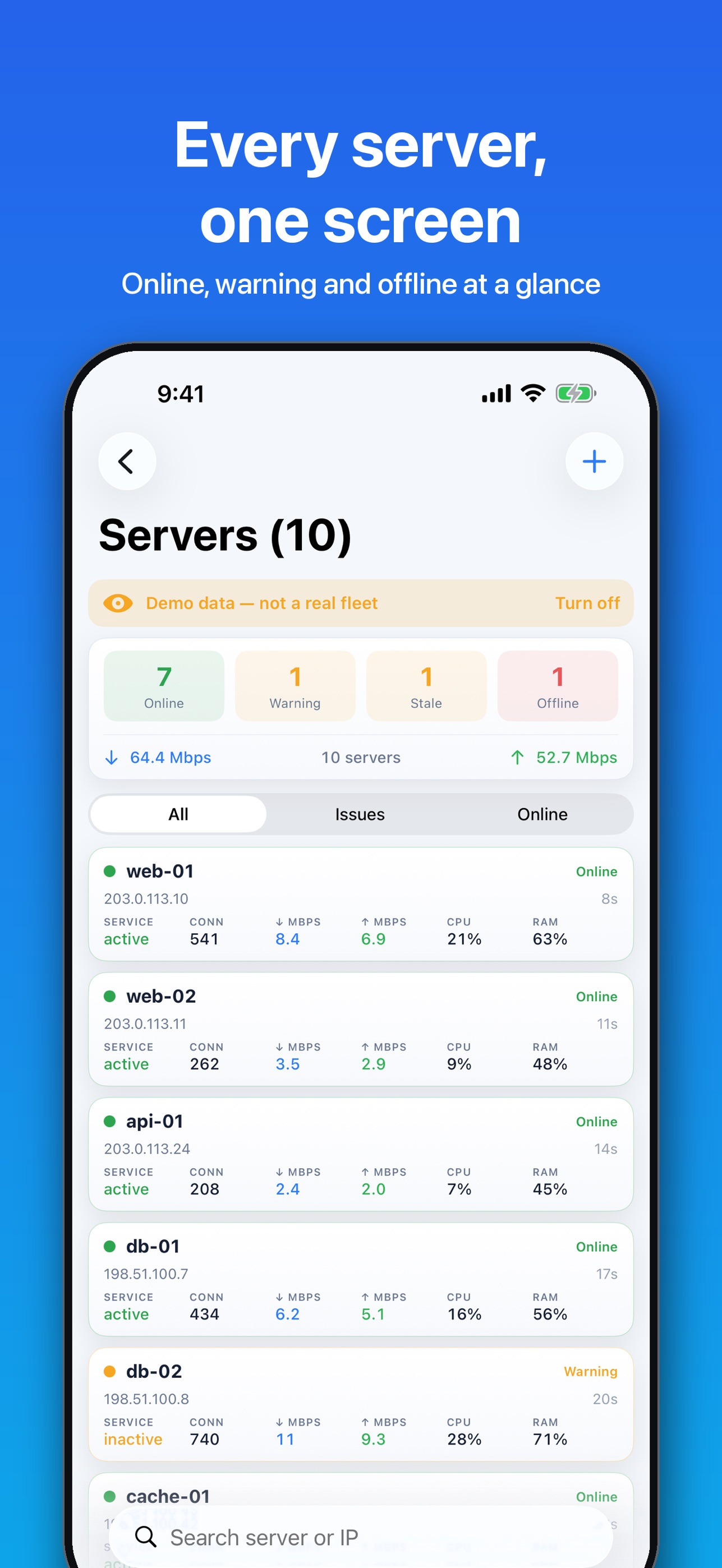 Screenshot 1 of RelayPulse
