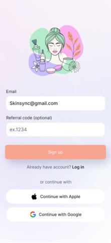 SkinSync.ai Screenshot 2 of 3