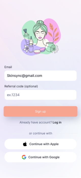 SkinSync.ai Screenshot 2 of 3