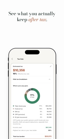 Tesorin: Personal Finance iPhone screenshot