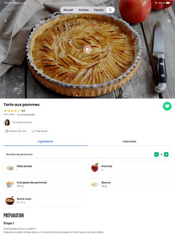 App screenshot