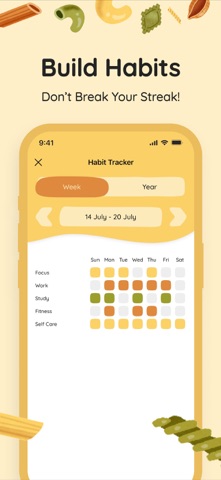 FocusPasta | Focus Timer screenshot