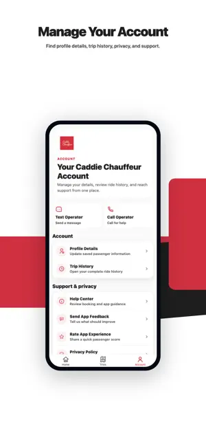 Caddie Chauffeur screenshot 2