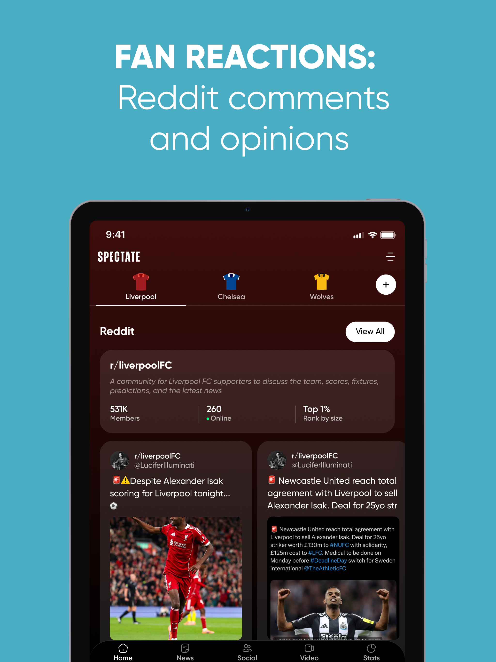 Spectate: EPL Live Scores screenshot 17
