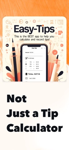 Easy-Tips | Tip Calculator Screenshot 1 of 7