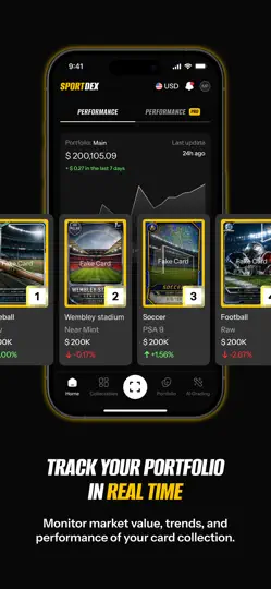 Screenshot von SportDex: Card Scanner auf dem iPhone 2