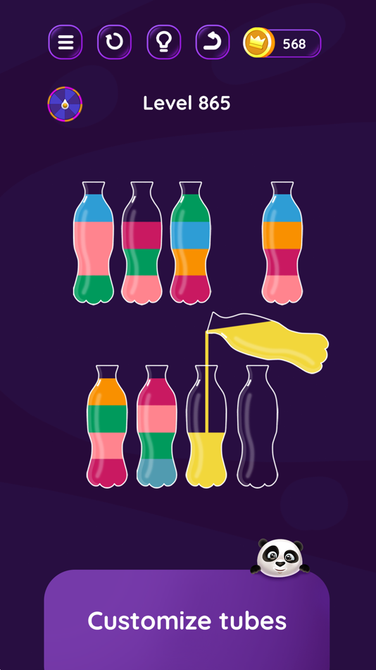 #4. Water Sort Puzzle: Fun SortPuz (iOS) By: Pofuduk Games