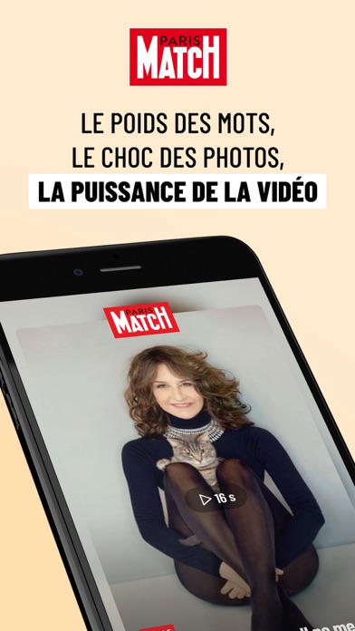 Screenshot #1 pour Paris Match : actu & people