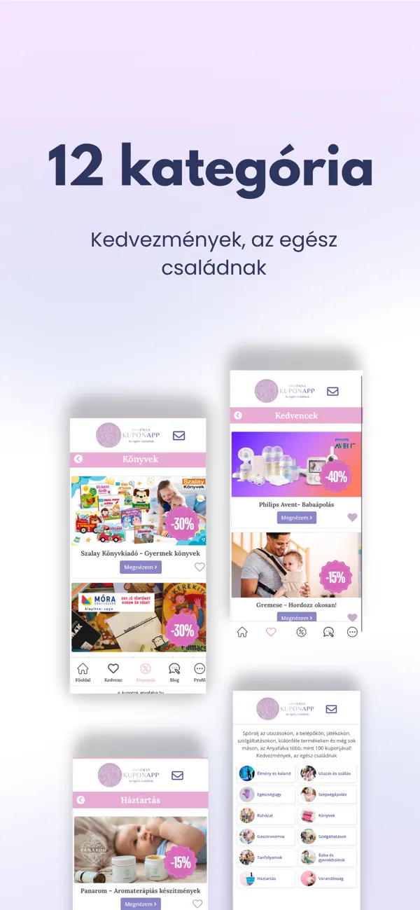 Screenshot #2 pour Családi Kupon App - Anyafalva