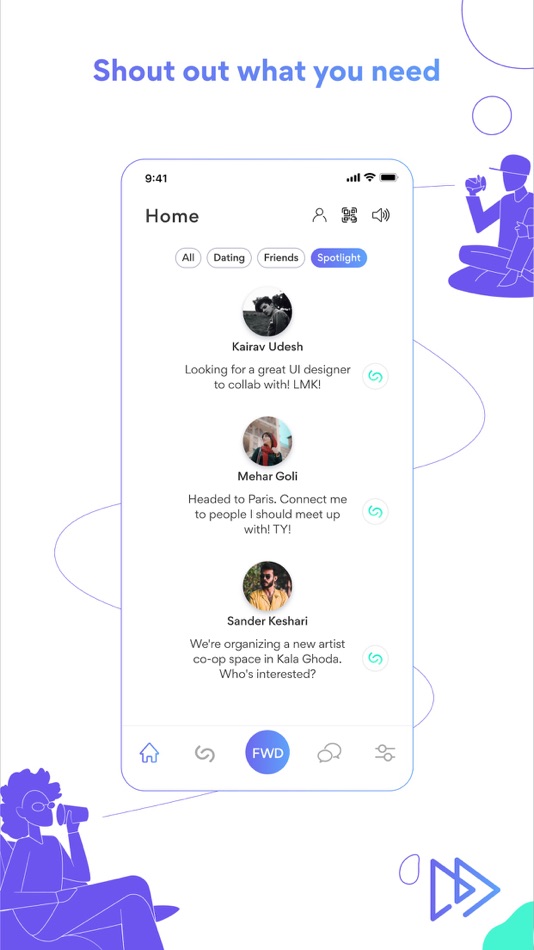 #2. FWD (iOS) Podle: SwipeFWD