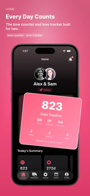 Love Tracker screenshot 1