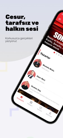 Korkusuz Gazetesi - Haberler iPhone screenshot