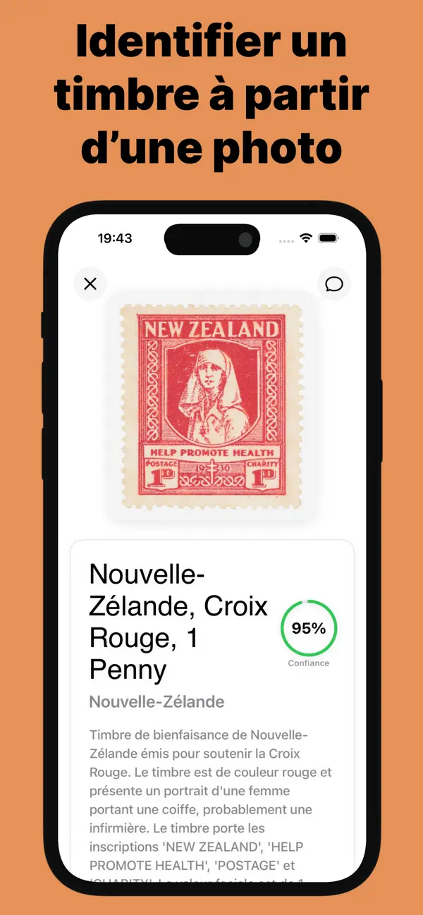 Screenshot #1 pour Timbres Identifiant: AI