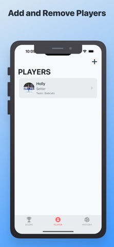 Voller: Volleyball Scoreboard iPhone screenshot