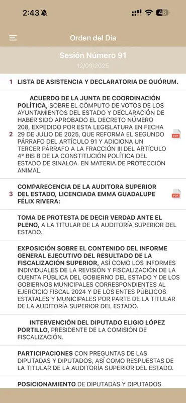 Congreso Sinaloa screenshot 2 of 3