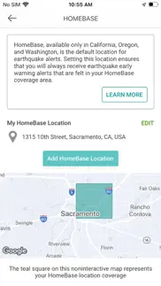 myshake earthquake alerts iphone resimleri 3