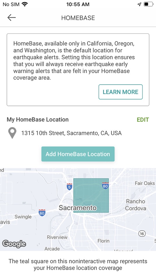 #3. MyShake Earthquake Alerts (iOS) By: University of California, Berkeley