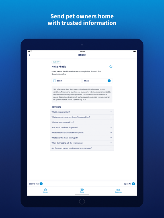 Plumb's | Standards iPad screenshot 5 - Medical app