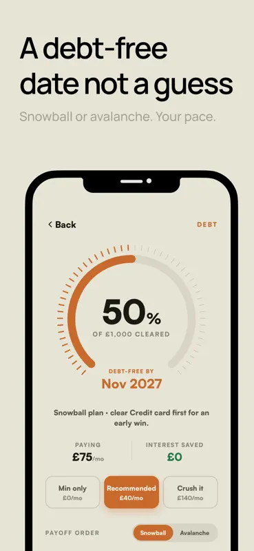 Spendline: Save & Budget screenshot 5 of 7