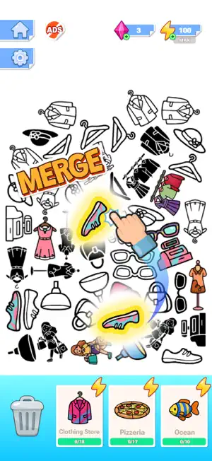 Color Sticker Merge screenshot 1