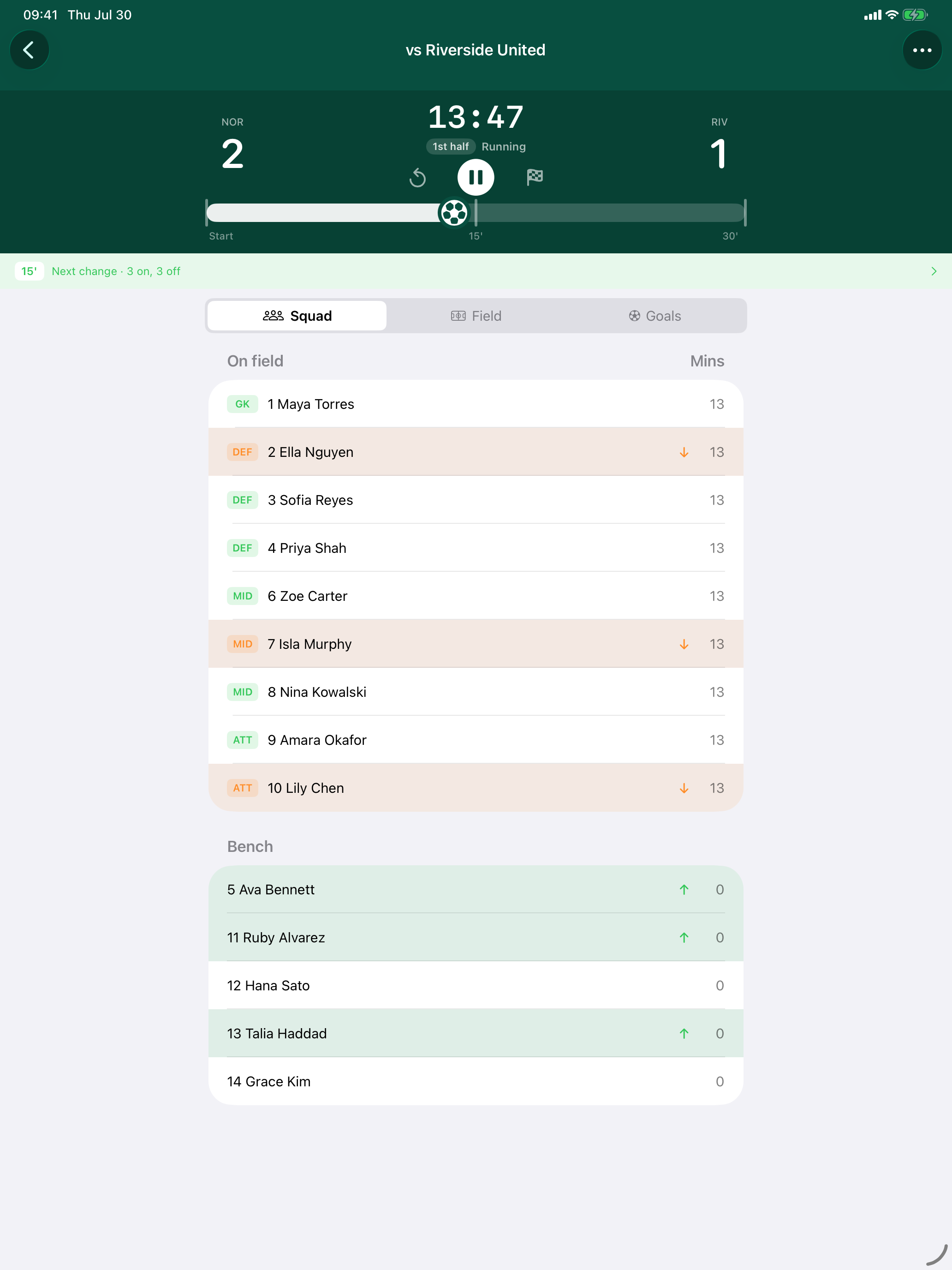 Touchline — Soccer Coach screenshot 9