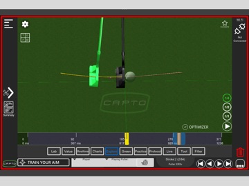 Capto Golf iPad screenshot