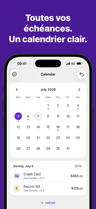 Bill Organizer: Billzo screenshot 3 of 6