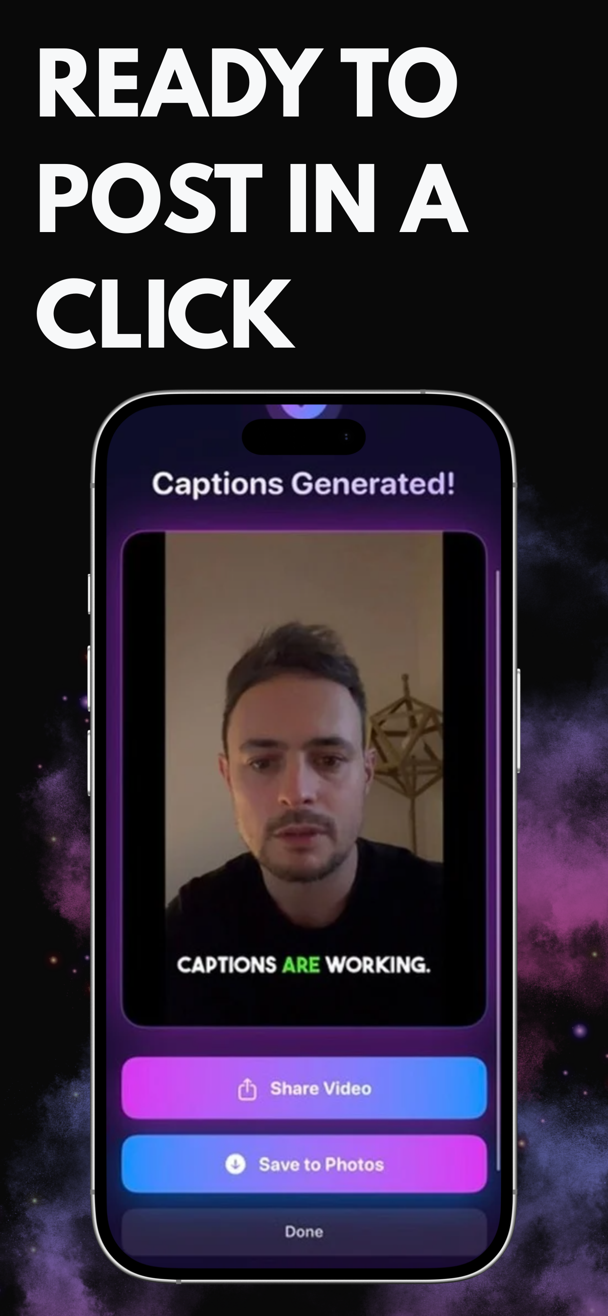 Subtitles - Caption Generator screenshot 3
