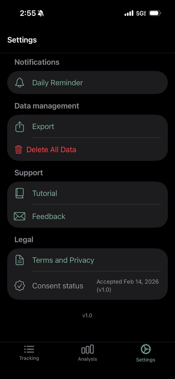 iPhone screenshot