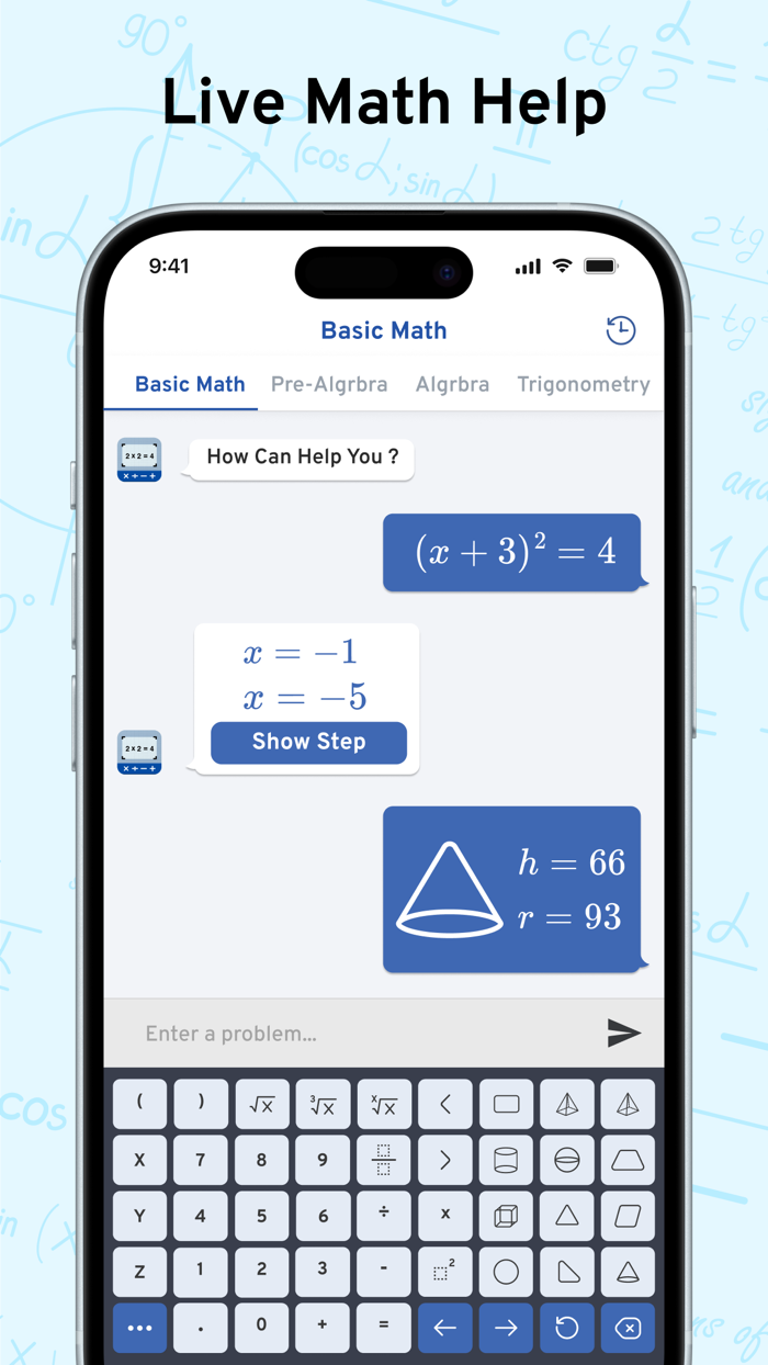 AI Math Scanner Maths Solver