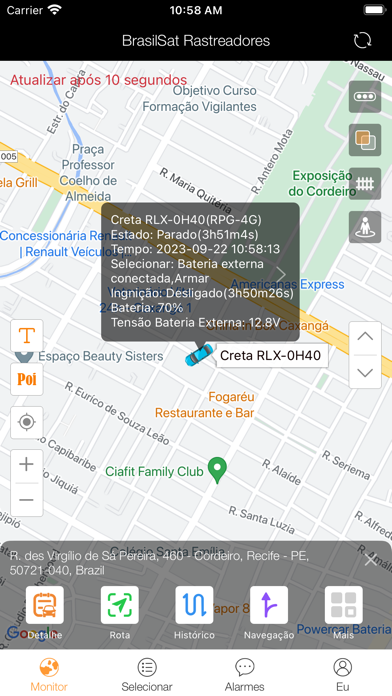 BRASILSAT GPS Screenshot