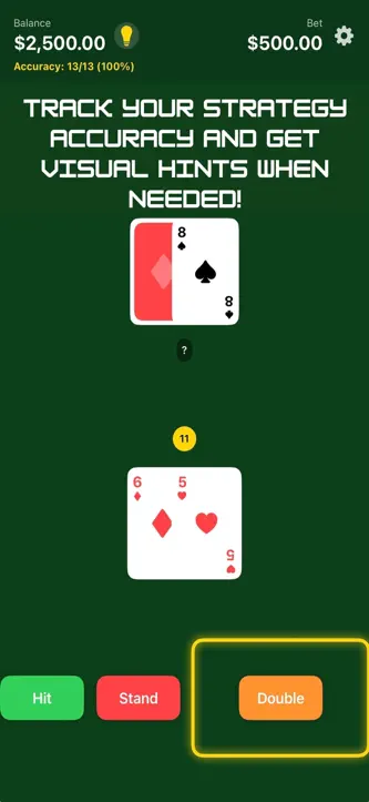 Simple Blackjack Trainer screenshot 3