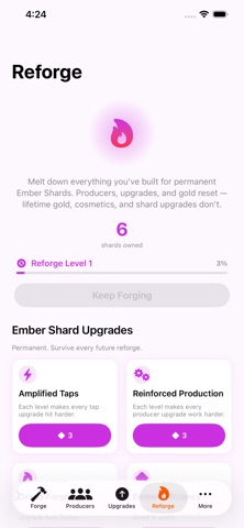 EmberForge: Idle Tycoon screenshot 4