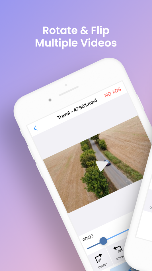 #1. Video rotate + flip video easy (iOS) Podle: Sounak Sarkar