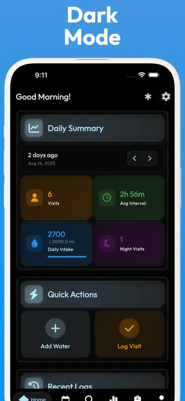 Pee Tracker & Bladder Log screenshot 7 of 7