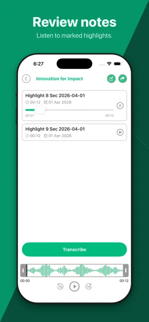 Audio Notes+ screenshot 3